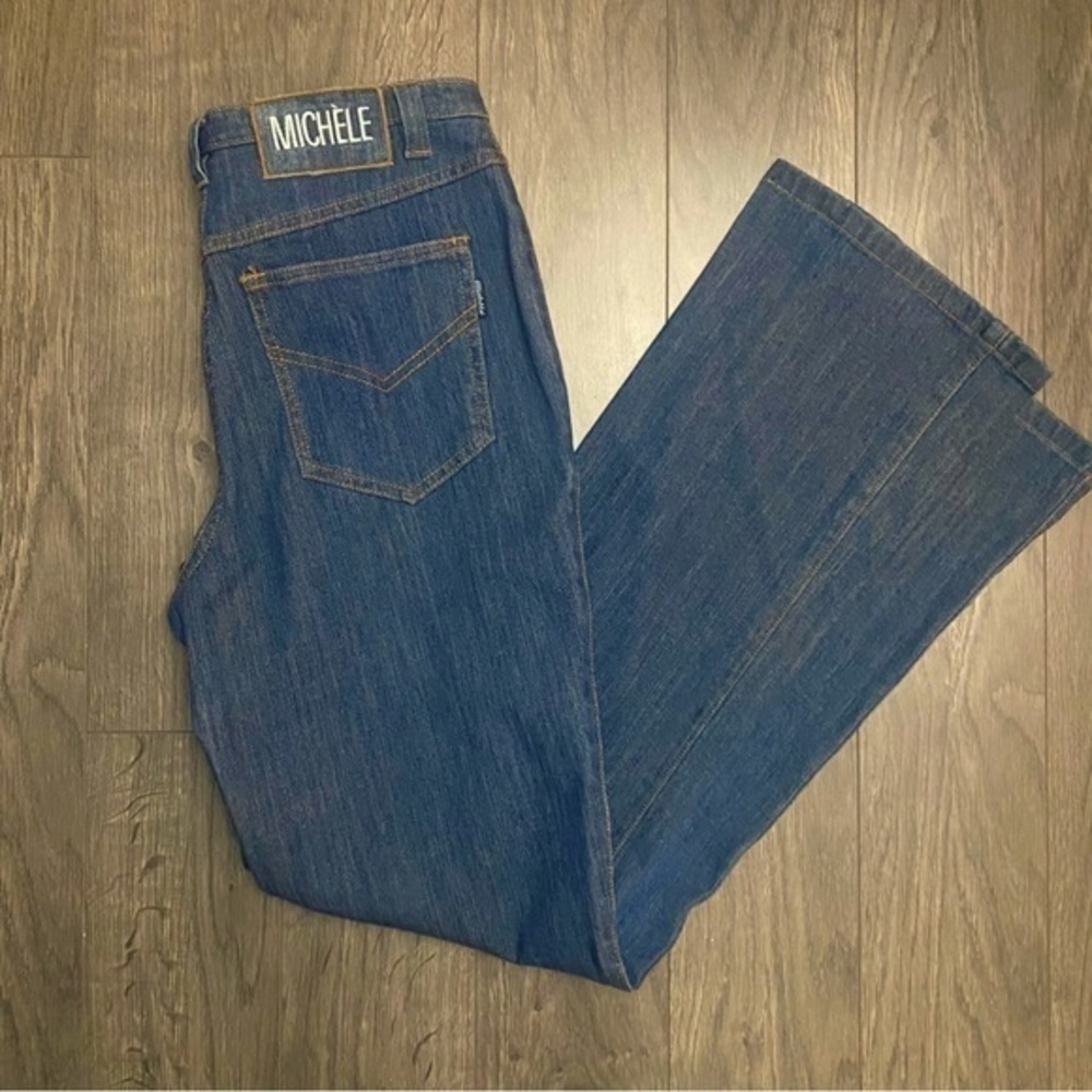 Michele High Rise Wide Leg Jeans - Picture 4 of 6